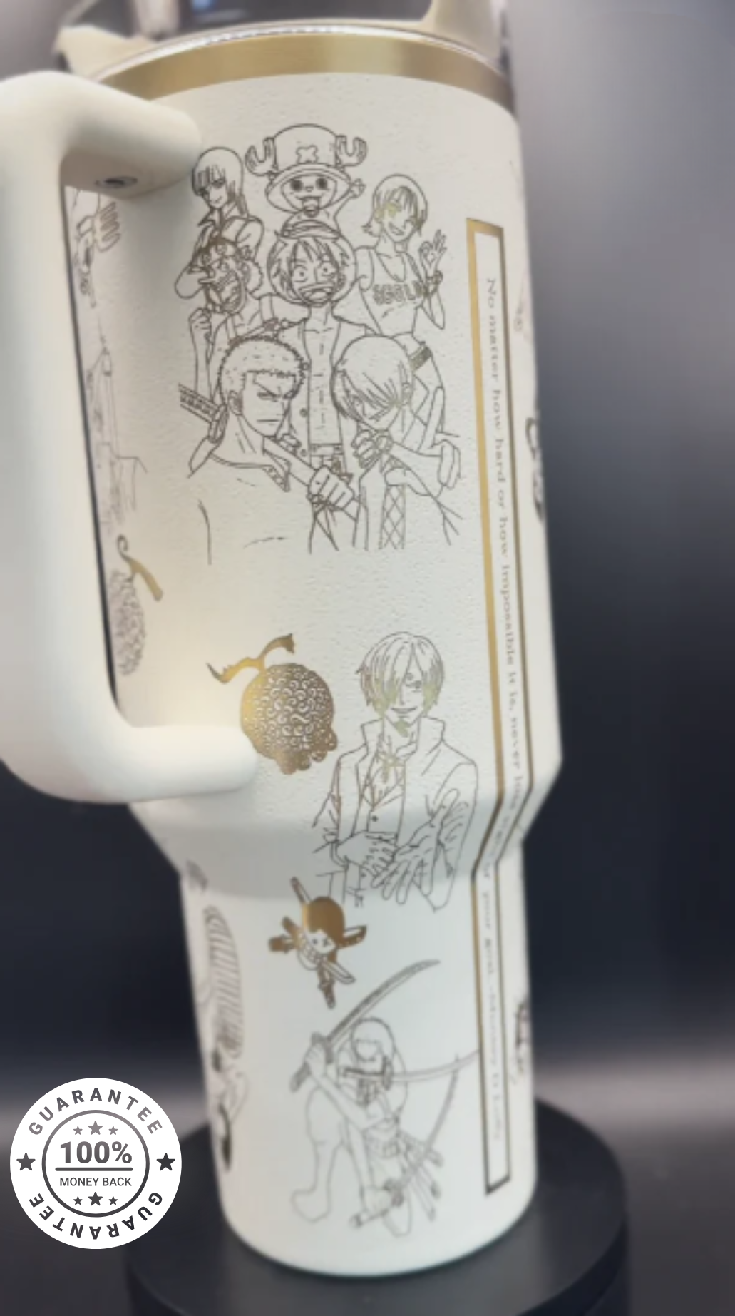 One Piece 40oz Tumbler