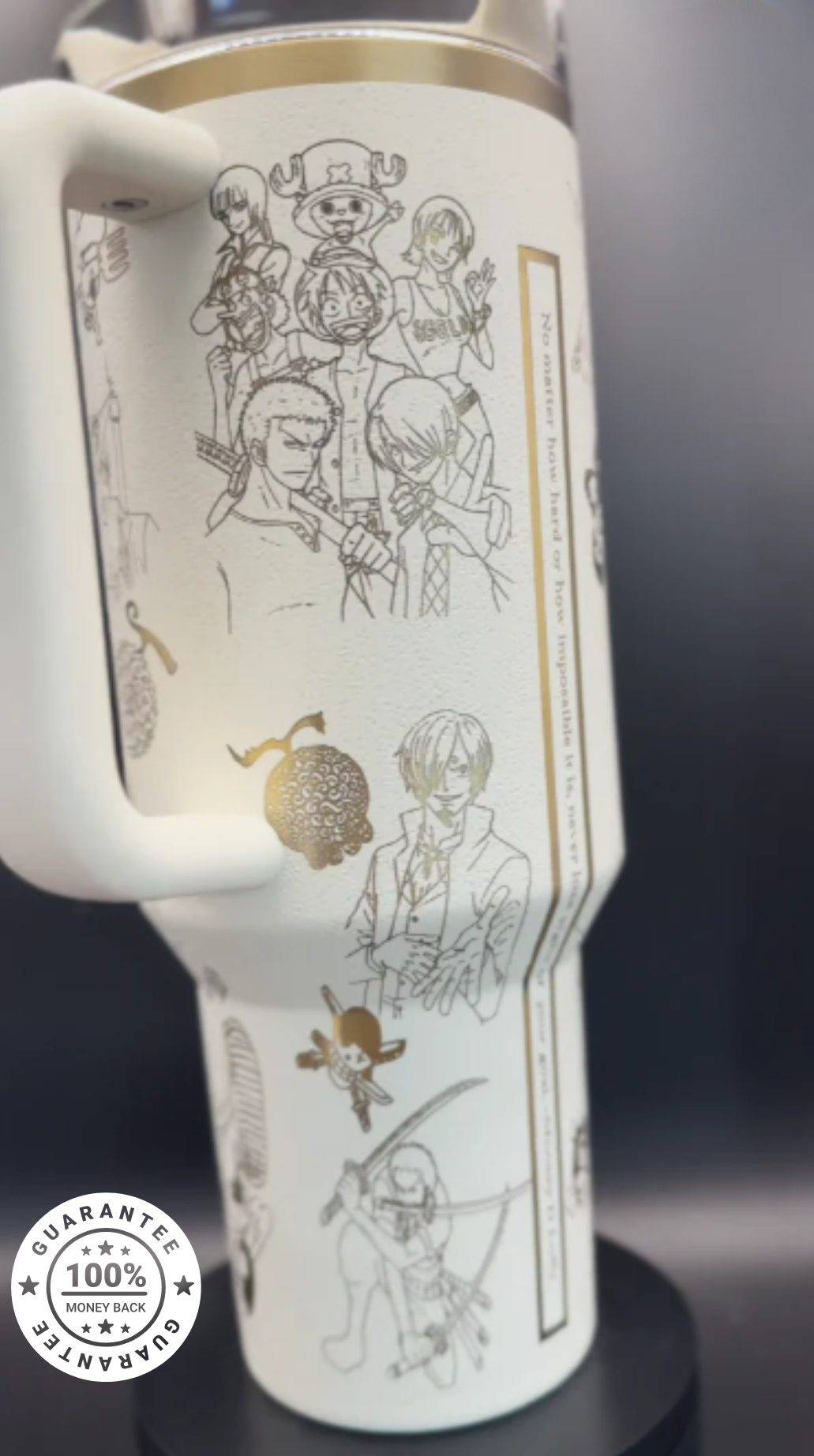 One Piece 40oz Tumbler